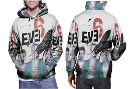 Eve 6 Band  Sporty Casual Graphic Hoodie - £26.57 GBP+