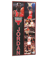 MICHAEL JORDAN DOOR SIZE EARLY 90&#39;S NBA POSTER   VINTAGE AND RARE! - £39.22 GBP