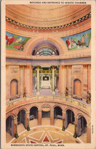 Rotunda and Entrance to Senate Chamber Minnesota State Capitol Postcard PC517 - £3.94 GBP