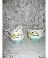 Homer Laughlin- Covered Sugar and Creamer Set-Viking International-1950&#39;... - $25.00