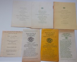 Vintage Assorted Ladies Oriental Shrine Memorabilia Lot of 7 - $3.99