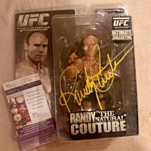 Randy Couture Signed Auto Ufc Action Figure Coa Jsa Photo Proof Mma - £78.94 GBP