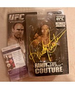 Randy Couture Signed Auto UFC Action Figure COA JSA Photo PROOF MMA - £77.86 GBP