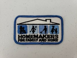 Vintage Homemakers For Family And Home 3-1/2&quot; Patch Love Comfort Girl Sc... - £8.84 GBP