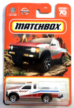 Matchbox - &#39;95 Nissan Hard body Truck D21 72/100 white/red/blue - £5.44 GBP