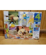 NEW 4 pk Puzzles-Continents, Animals, Fish, &amp; Dinosaurs - 25 Pieces, Age... - $302.73 MXN