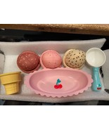 2007 Hasbro Cherry Blossom Market Scoop N&#39; Smile Ice Cream Set Pre-Owned... - $304.41 MXN