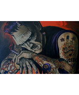 Heart Breaker Mike Bell Frankenstein Fine Art Print Tattoo Custom Art Li... - $23.00+