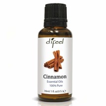 Difeel Essential Oils 100% Pure Cinnamon Oil 1 Ounce - £11.98 GBP