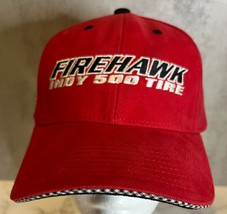 VTG Firehawk Indy 500 Tire Indianapolis 500 2002 Red Snapback Hat NEW - £18.36 GBP