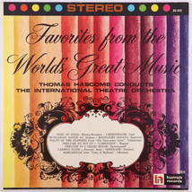 Thomas Hascomb - Favorites From The Worlds Greatest Music -1962- Vinyl LP H-1019 - £2.64 GBP