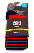 Mons Royale Merino Wool Blend Lift Access Snow Sock 1 Pair Men&#39;s XS 5-6.... - £31.04 GBP