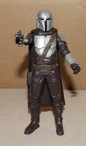 Mandalorian Beskar Star Wars Brown Series 6” Action Figure 11471 Hasbro 229K - £12.35 GBP