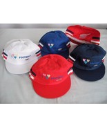 COTTON Red/blue/White FOOTBALL Boy&#39;girl&#39; CAP/HAT age1-5 - £1.25 GBP