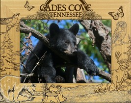 Cades Cove Tennessee Laser Engraved Wood Picture Frame (5 x 7) - £24.20 GBP
