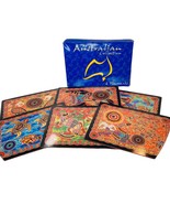 Davic The Australian Collection Set 6 Aboriginal Placemats Rectangular Cork - £37.10 GBP