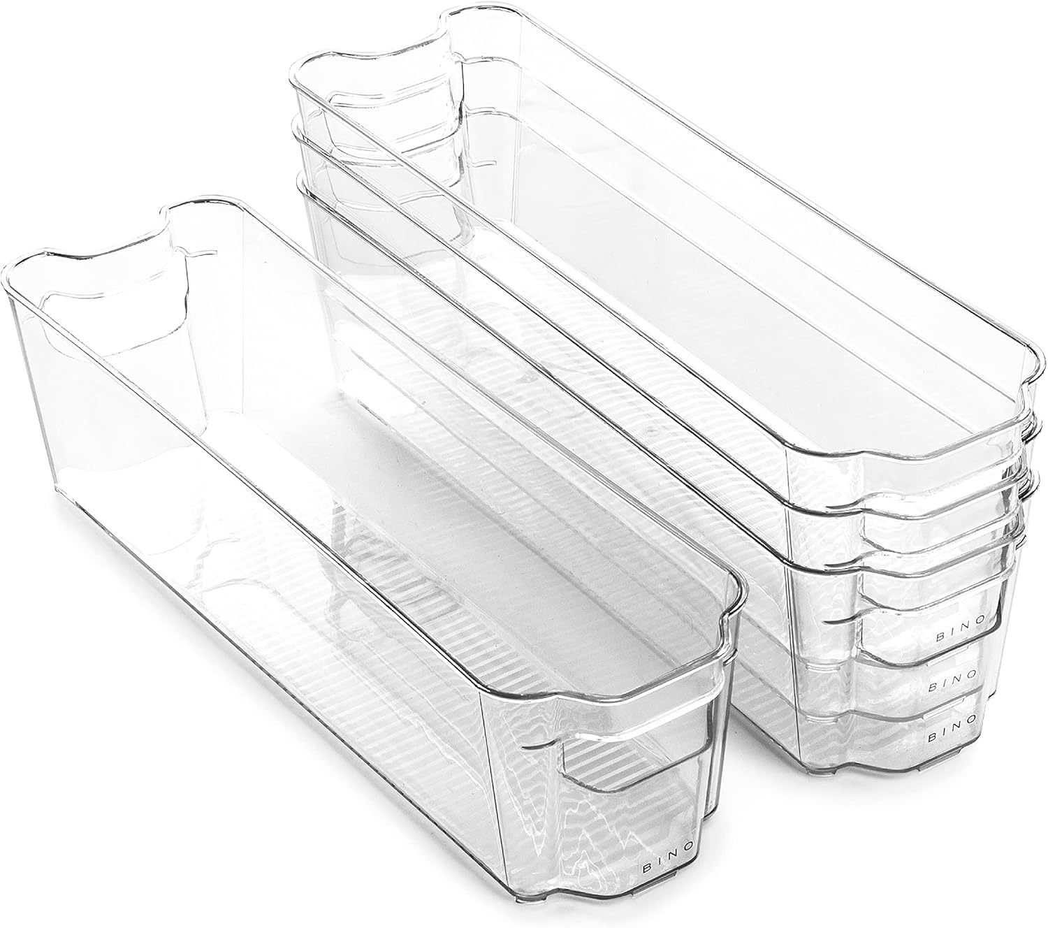 Bino | Stackable Storage Bins, Small - 4 Pack | The Stacker Collection |... - $39.99