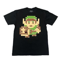 Loot Crate Exclusive Legend of Zelda Graphic Tee Shirt 8 Bit Pixel Black... - £13.14 GBP