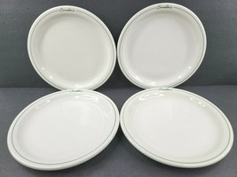 4 Niagara China Carrabbas Luncheon Plates Set Vintage Italian Grill Restaurant - £54.64 GBP
