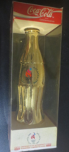 Coca-Cola Atlanta 1996 Olympic Gold Bottle in Box Number 1038 of 10,000 - $9.41
