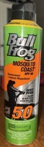 Bull Frog Mosquito Insect Repellent Sunscreen Spray 50 SPF 11/20 - £26.32 GBP