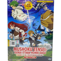 Anime DVD Mushoku Tensei : Isekai Ittara Honki Dasu (Vol 1-11 till End) Eng Dub - £23.38 GBP