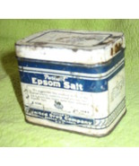 Tin - Puretest Epsom Salts-Vintage-United Drug Co.-1940&#39;s - £7.86 GBP
