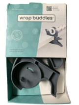 Wrap Buddies Wrapping Paper Gift Wrap Holder Clamps Helps Hold Paper Ste... - $12.75