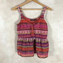 Speed Limit Tribal Printed Tank Top Size Small - £6.86 GBP