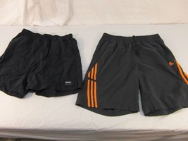 Adult Men&#39;s Adidas Gray Orange Swimming Trunks &amp; Speedo Blue Trunks 31061 - £19.23 GBP