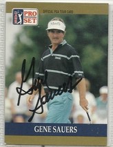 Gene Sauers Signed autographed Golf Card 1990 Pro Set PGA - £18.15 GBP