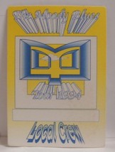 THE MOODY BLUES - VINTAGE ORIGINAL CLOTH CONCERT TOUR BACKSTAGE PASS *LA... - €8,55 EUR
