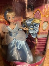 Disney Princess Dancing With My Prince Cinderella Brass Key Porcelain Dolls New - £39.32 GBP
