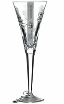 Waterford Crystal Snowflake Wishes Love Flute Wedding 2020 10th Ed #1055481 NEW - £70.52 GBP