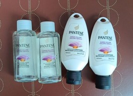 4 Travel Size Pantene Pro-V Sheer Volume Conditioners & Shampoos 1.7oz (MK18/3) - $15.83