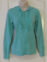Green Tea Mineral Wash Hoody Full Zip Jacket JADE Women&#39;s Sz S NWT Super... - $399.63 MXN