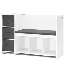 VEVOR Kids Reading Nook Bench, Toddler Bookshelf and Bookcase with Detachable Se - $2,819.37 MXN