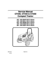 Bobcat - 440, 445 and 450 Compact Tractor Service Manual Tractor - $11.26 CAD