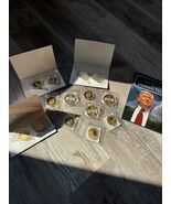 Donald Trump Coin Collection Set of 10 Smaller Coins &amp; 3 Bigger 2017 year - €582,55 EUR