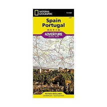 National Geographic Adventure Map Spain and Portugal Maps, National Geographic - £14.67 GBP