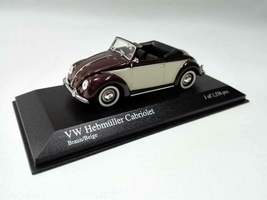 1/43 Minchamps Volksewagen - hebmuller beetle CABRIOLET SPIDER 1949 #430... - £35.39 GBP