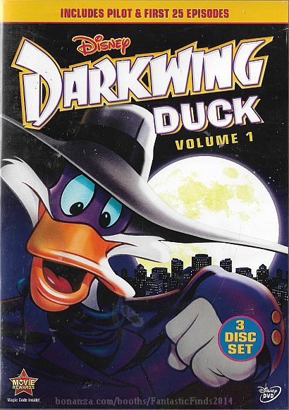DVD - Darkwing Duck: Volume #1 (1991) *Includes Pilot & First 25 Episodes* - £6.39 GBP