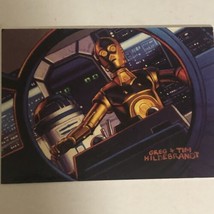 Star Wars Shadows Of The Empire Trading Card #59 Artoo &amp; Threepio Helm Falcon - £1.91 GBP