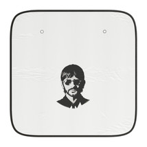 Personalized Car Sun Shade Keeps Your Ride Cool and Classy | Beatles Rin... - £31.99 GBP+
