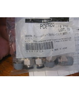 NEW LOT of 6  Pisco Straight Push to Connect Fittings 6mm   #- PC6-N2U - €13,08 EUR