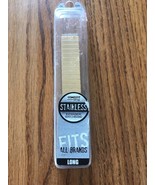Comfort Strap Stainless Expansion Watchband FITS ALL BRANDS Ships N 24h - $14.88 CAD