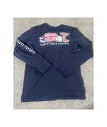 Lot of 2 Boys Shirts Medium Vineyard Vine Long Sleeve Blue White T-Shirt... - £10.09 GBP