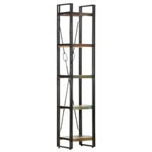 5-Tier Bookcase 40x30x180 cm Solid Reclaimed Wood - £120.93 GBP