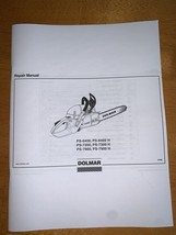 Dolmar PS 6400, 7300, 7900 H Chainsaw Workshop Service Repair Manual - $282.06 MXN