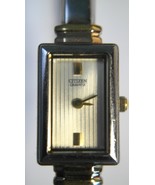 CITIZEN 5421-K15044CK Quartz Rectangular Two-Tone Women&#39;s Wristwatch - $43.48 CAD